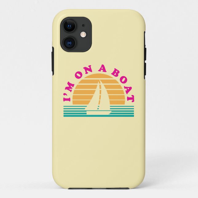 Capa Para iPhone Da Case-Mate A ilha só em um barco (Verso)