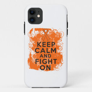 Capa Para iPhone Da Case-Mate A leucemia mantem a calma e luta-a sobre