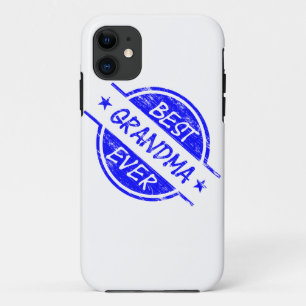 Capa Para iPhone Da Case-Mate A melhor avó sempre azul