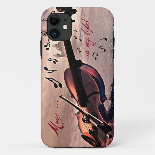 Capa Para iPhone Da Case-Mate A música é minha vida! (Verso)