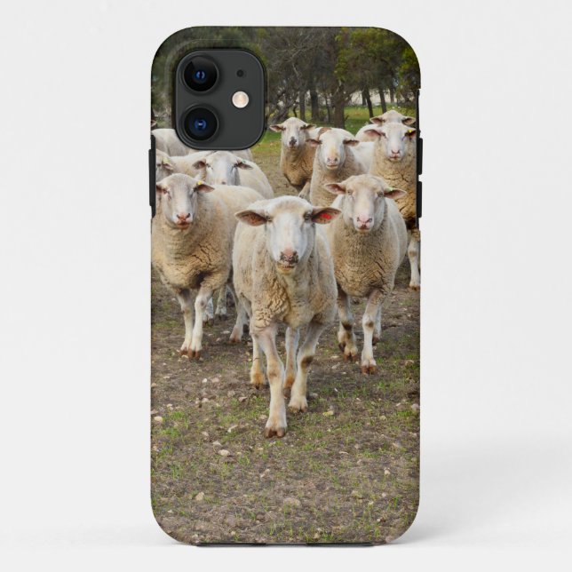 Capa Para iPhone Da Case-Mate A Ovelha Vem Marchando Em Hurrah. (Verso)