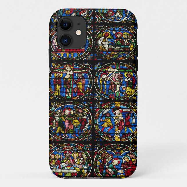 Capa Para iPhone Da Case-Mate A paixão, janela de lanceta na fachada ocidental, (Verso)