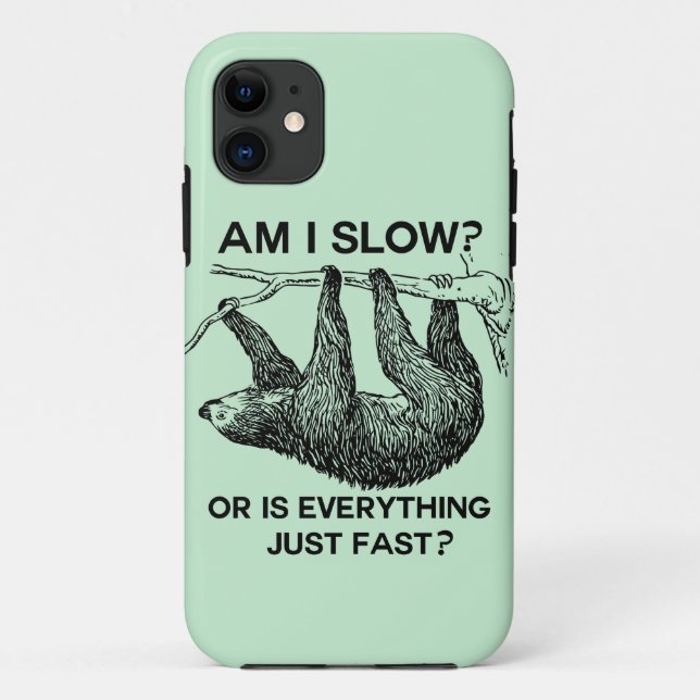 Capa Para iPhone Da Case-Mate A preguiça é mim retarda? (Verso)