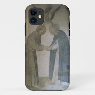 Capa Para iPhone Da Case-Mate A reunião de St Dominic e de St Francis (fresco