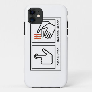 Capa Para iPhone Da Case-Mate A tecla, recebe o bacon