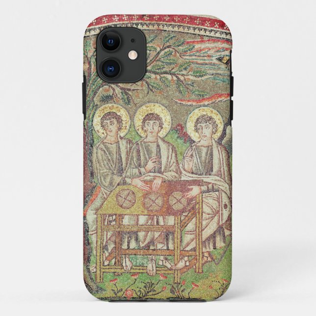Capa Para iPhone Da Case-Mate Abraham com os anjos (mosaico) (Verso)