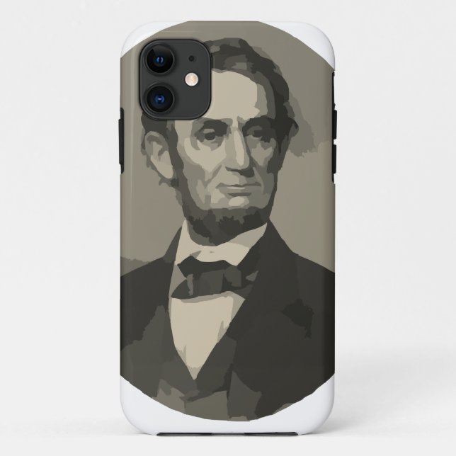 Capa Para iPhone Da Case-Mate abraham lincoln (Verso)