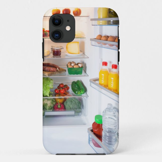 Capa Para iPhone Da Case-Mate Abrir o frigorífico cheio de comida (Verso)