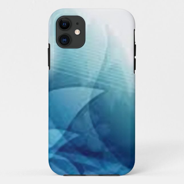 Capa Para iPhone Da Case-Mate Abstract blue_iphone (Verso)