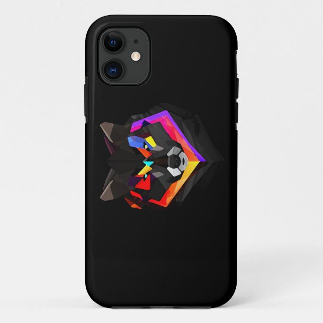 Capa Para iPhone Da Case-Mate Abstract wolf iphone (Verso)