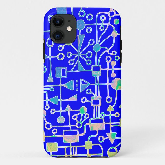 Capa Para iPhone Da Case-Mate Abstrato 090112 v4 (Verso)