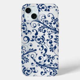 Capa Para iPhone Da Case-Mate Abstrato Azul de Prata