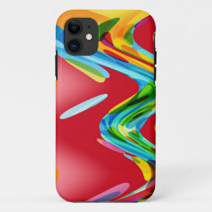 Capa Para iPhone Da Case-Mate Abstrato Colorida Retroativa, Design 2