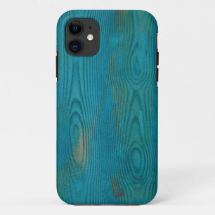 Capa Para iPhone Da Case-Mate Abstrato de madeira Elegante Textura azul-lacrimej