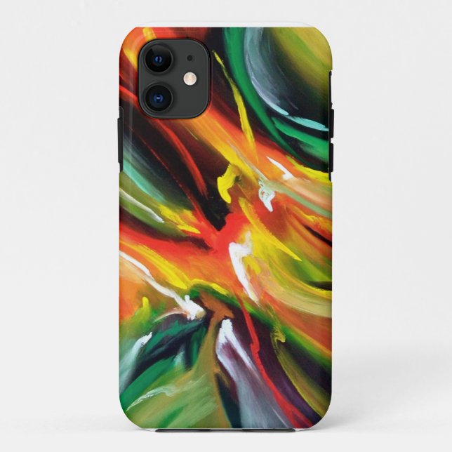 Capa Para iPhone Da Case-Mate Abstrato Expressionismo (Verso)