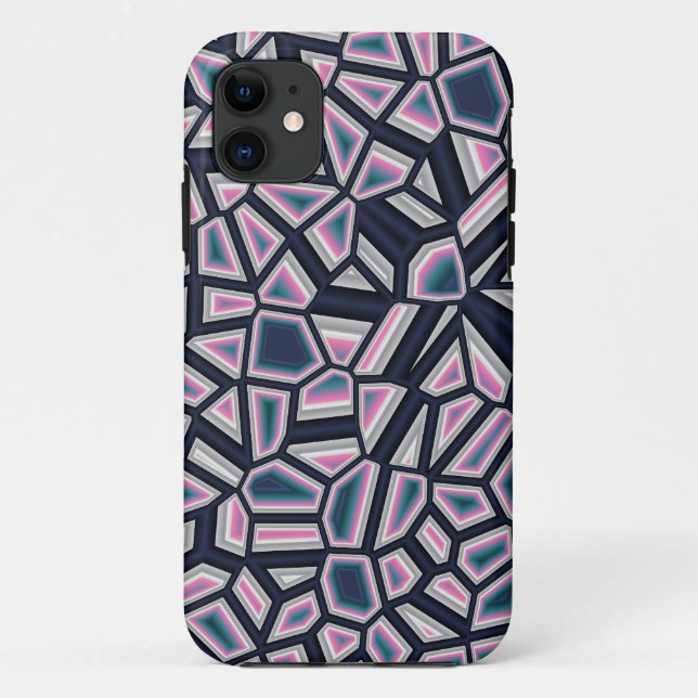 Capa Para iPhone Da Case-Mate Abstrato facetado (Verso)