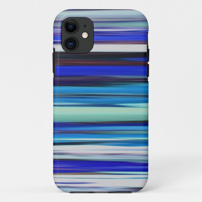 Capa Para iPhone Da Case-Mate Abstrato nº 2: borrão azul (Verso)