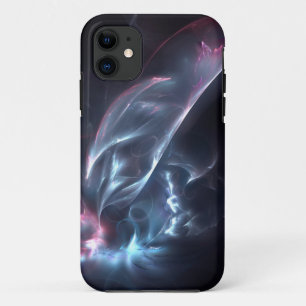 Capa Para iPhone Da Case-Mate Abstrato Nebula Azul e Púrpura