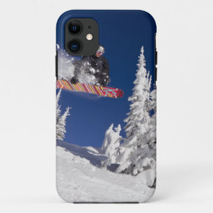 Capa Para iPhone Da Case-Mate Acção de snowboarding no Whitefish Mountain Resort