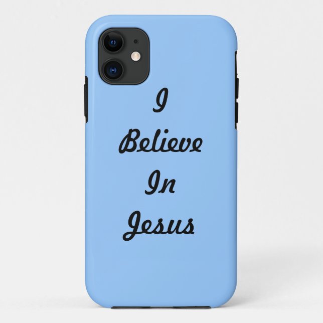 CAPA PARA iPhone DA Case-Mate ACREDITO EM JESUS (Verso)