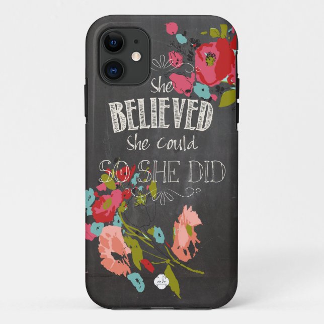 Capa Para iPhone Da Case-Mate Acreditou que poderia assim que fez (Verso)