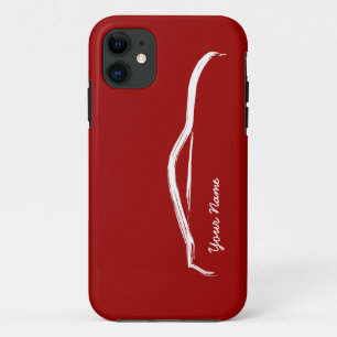 Capa Para iPhone Da Case-Mate "adicione seu" Nissan conhecido 370z no fundo