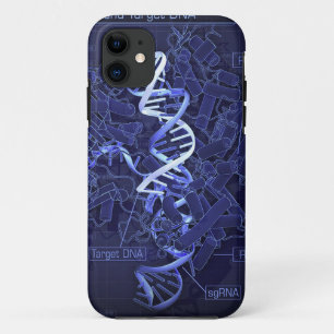 Capa Para iPhone Da Case-Mate ADN no complexo com RNA da proteína Cas9 e do guia