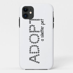 Capa Para iPhone Da Case-Mate Adote as patas de um animal de estimação do abri