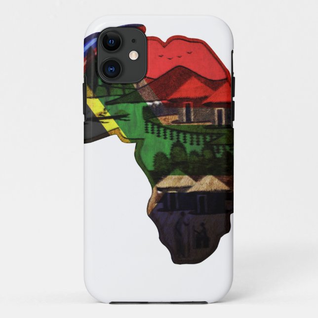 Capa Para iPhone Da Case-Mate África (Verso)