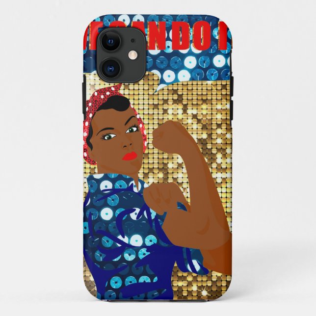Capa Para iPhone Da Case-Mate africano rosie o riveteiro (Verso)