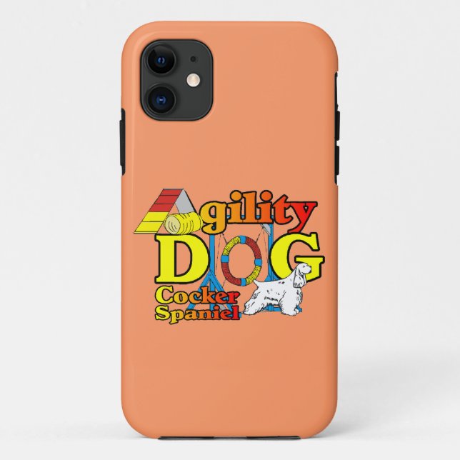 Capa Para iPhone Da Case-Mate Agilidade do coker Spaniel (Verso)