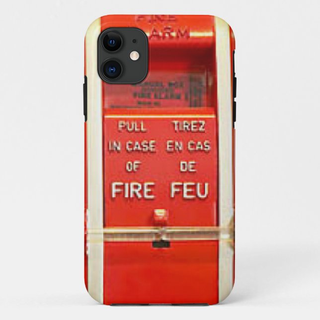 Capa Para iPhone Da Case-Mate Alarme de incêndio (Verso)