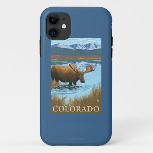 Capa Para iPhone Da Case-Mate Alces DrinkingColorado