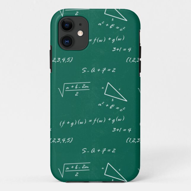 Capa Para iPhone Da Case-Mate álgebra de professor de matemática (Verso)