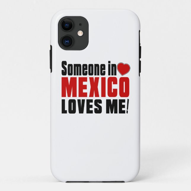 CAPA PARA iPhone DA Case-Mate ALGUÉM NO MÉXICO ME AMA! (Verso)