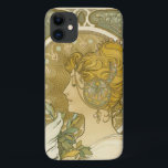 Capa Para iPhone Da Case-Mate Alphonse Mucha's La Plume<br><div class="desc">"A pena" 1899 por Alfons Maria Mucha,  pintor e artista decorativo Tcheco Art Nouveau,  conhecido melhor por seu estilo distinto.</div>