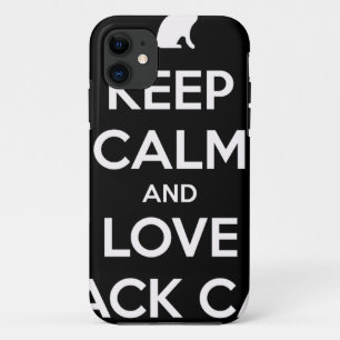 Capa Para iPhone Da Case-Mate Amar Gatos Negros