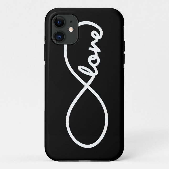Capa Para iPhone Da Case-Mate amor da infinidade (Verso)