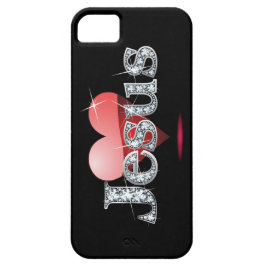 Capa Para iPhone Da Case-Mate Amor Jesus Faux-"Diamond Bling"
