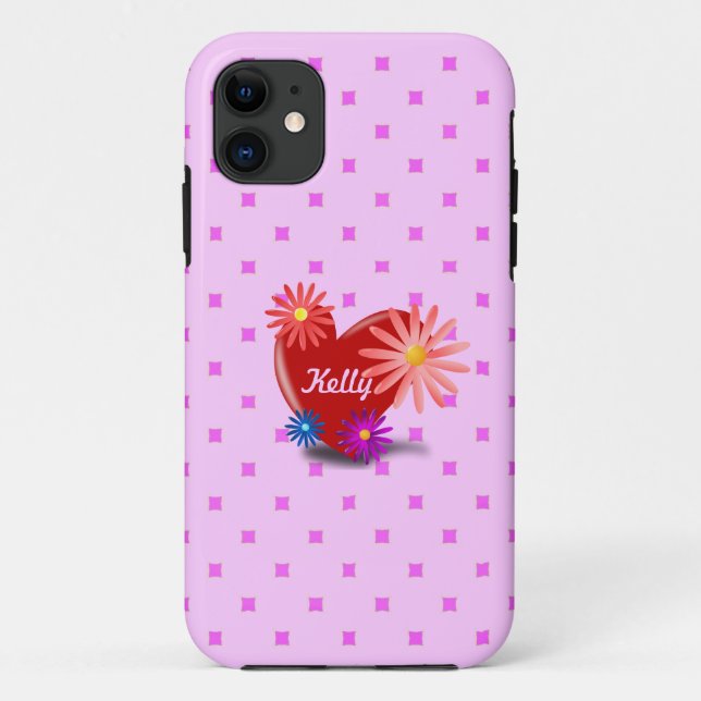 Capa Para iPhone Da Case-Mate Amor Rosa (Verso)