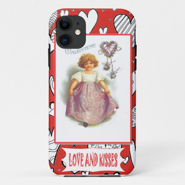 Capa Para iPhone Da Case-Mate Amores e beijos (Verso)
