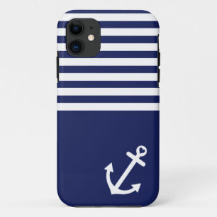 Capa Para iPhone Da Case-Mate Âncora do amor dos azuis marinhos náutica