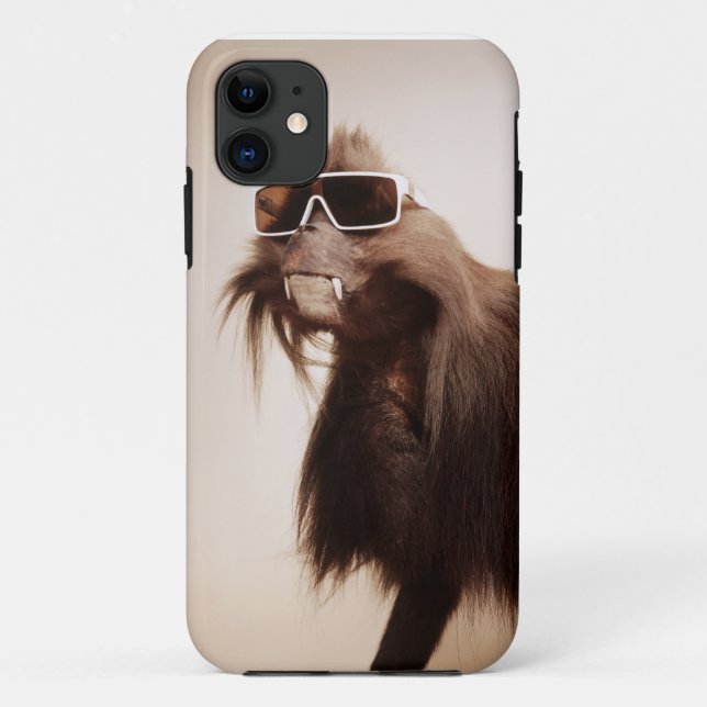 Capa Para iPhone Da Case-Mate Animais legal nos sunglasses. (Verso)