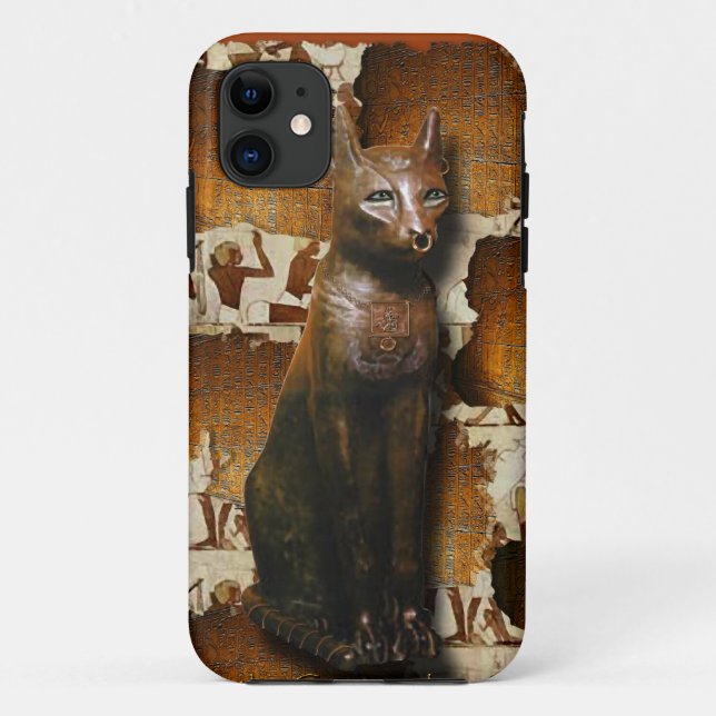 Capa Para iPhone Da Case-Mate Antiguamente Egípcio Deus Bastet (Verso)