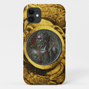 CAPA PARA iPhone DA Case-Mate ANTIQUE ROMAN BRONZE MEDALLION COM GRIFFINOS DOURA