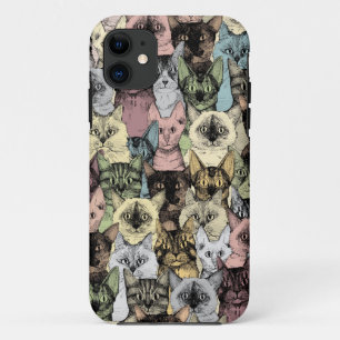 Capa Para iPhone Da Case-Mate apenas gatos retro