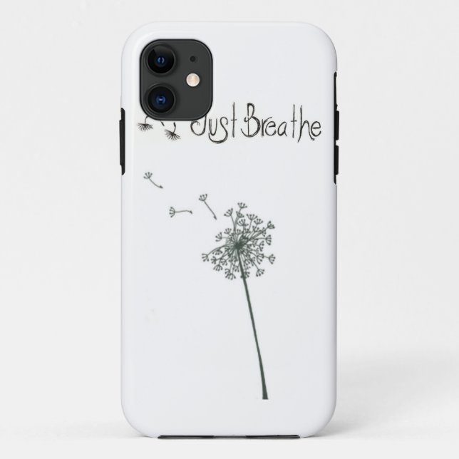 Capa Para iPhone Da Case-Mate Apenas respire o caso do iPhone 5/5s (Verso)