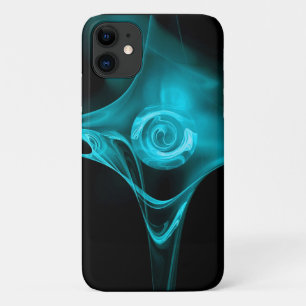 CAPA PARA iPhone DA Case-Mate AQUA BLUE FRACTAL ROSA
