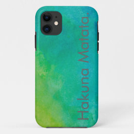 Capa Para iPhone Da Case-Mate Aquarela de Hakuna Matata