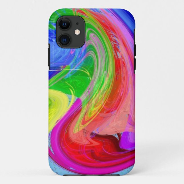 Capa Para iPhone Da Case-Mate Arco-íris torto (Verso)